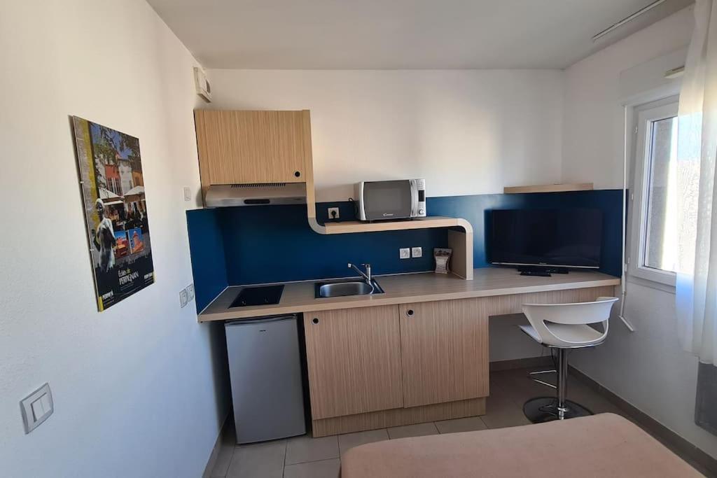 310 Studio Cosy Perpignan Pte Espagne Bagian luar foto