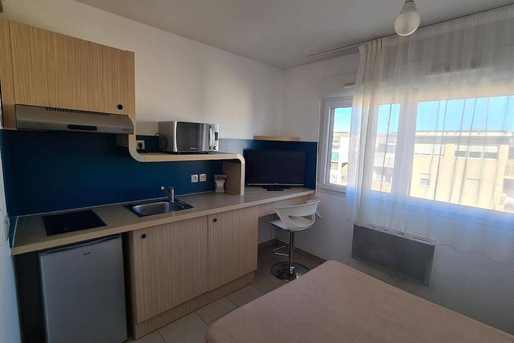 310 Studio Cosy Perpignan Pte Espagne Bagian luar foto